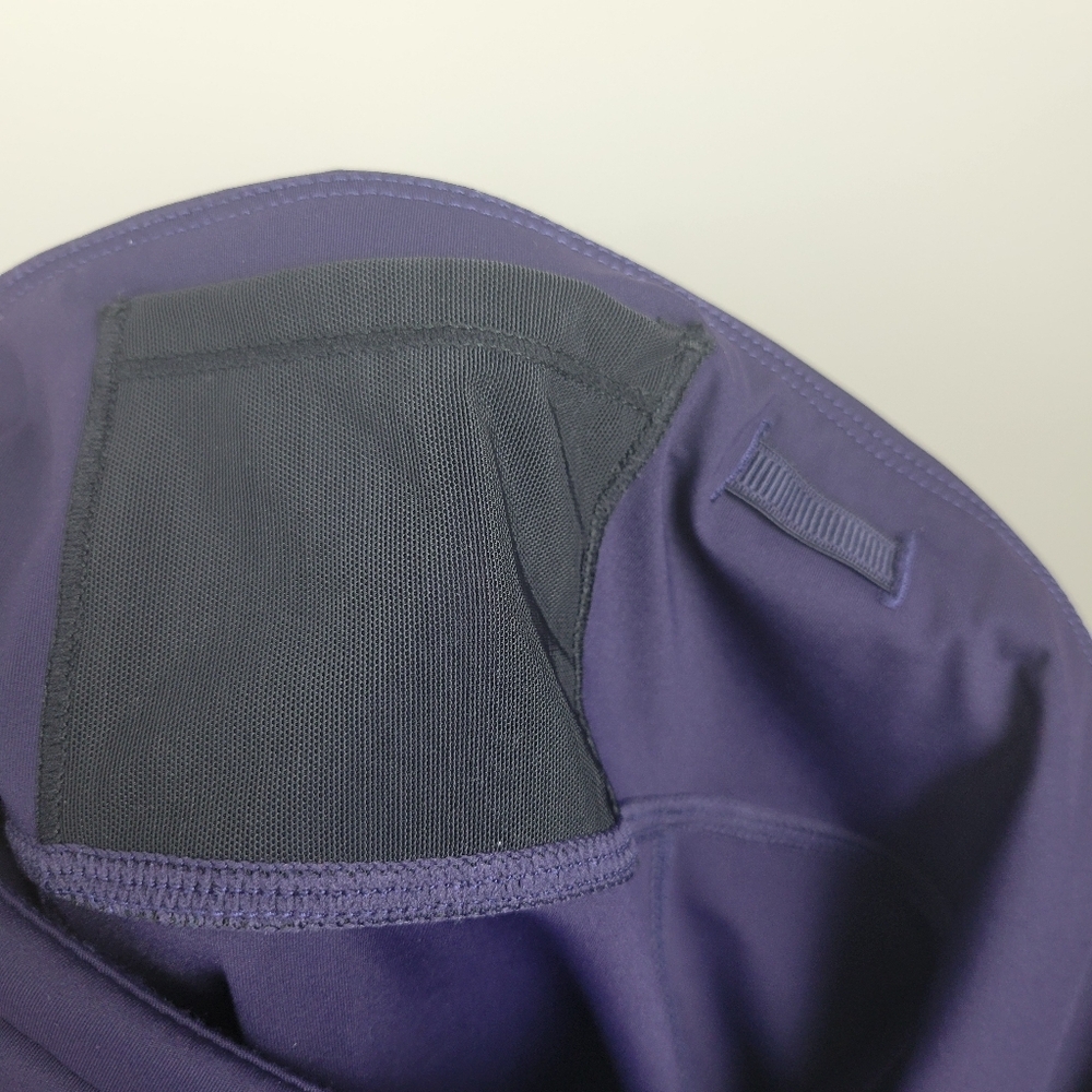 VUORI Stride Running Workout Leggings Dark Purple XS High Rise - Picture 8 of 11